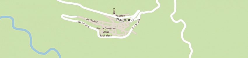 Mappa della impresa tagliaferri severino a PAGNONA