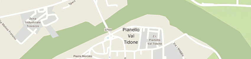 Mappa della impresa centro ferramenta val tidone di novara e a PIANELLO VAL TIDONE