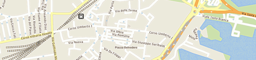 Mappa della impresa oliver srl a OLBIA