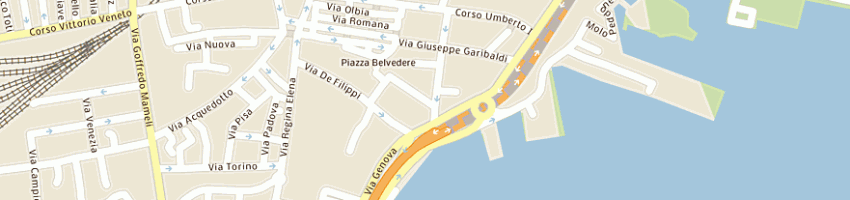 Mappa della impresa papaccio fabio a OLBIA