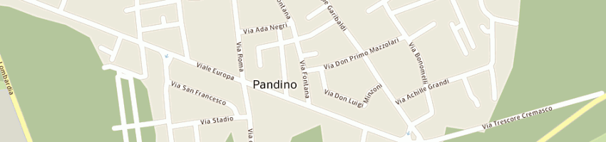 Mappa della impresa il giardino di wang snc di wang guoxin e c a PANDINO