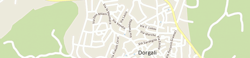 Mappa della impresa studio odontoiatrico delrio - pili a DORGALI