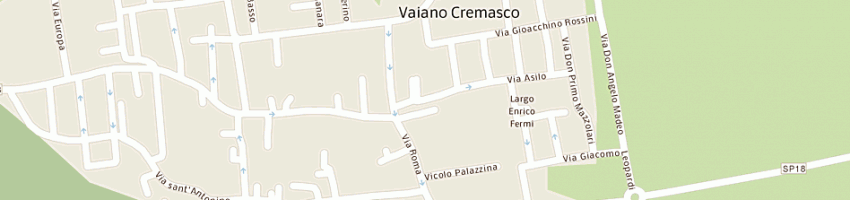 Mappa della impresa comune di vaiano cremasco a VAIANO CREMASCO