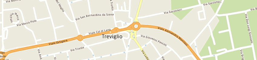 Mappa della impresa bottinelli carlo a TREVIGLIO