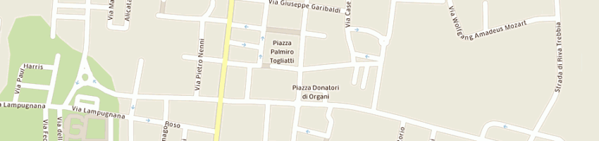 Mappa della impresa magikafe'3 a PIACENZA