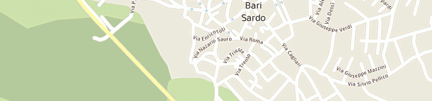 Mappa della impresa falegnameria cannas fernando a BARI SARDO