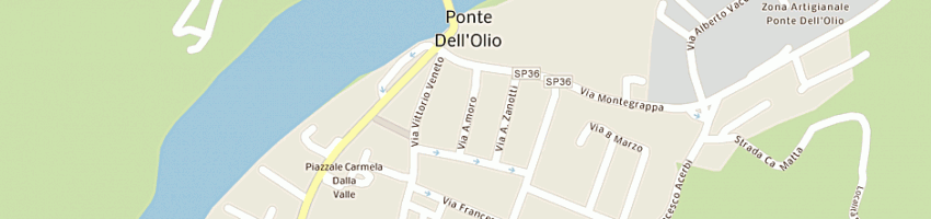 Mappa della impresa pilla giovanni a PONTE DELL OLIO