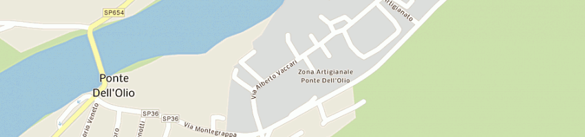 Mappa della impresa picca scale a PONTE DELL OLIO