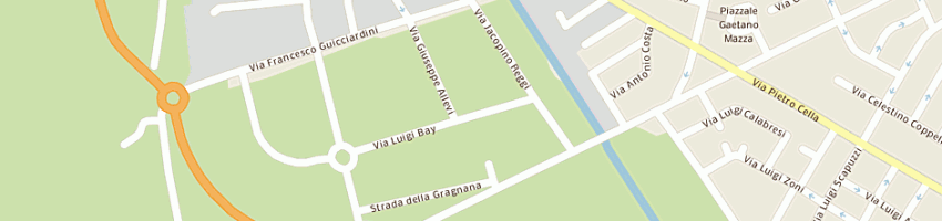 Mappa della impresa borgonovi silvana seriprint a PIACENZA