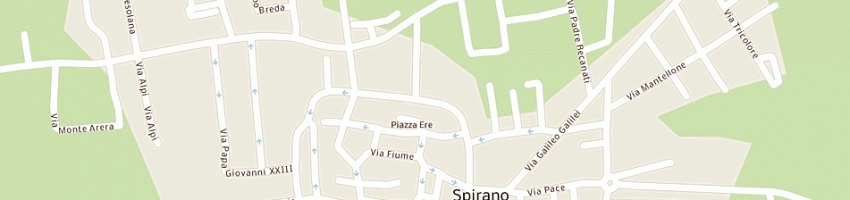 Mappa della impresa associazione artigiani bergamo a SPIRANO