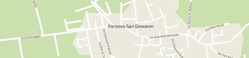 Mappa della impresa maestri giovanni a FORNOVO SAN GIOVANNI