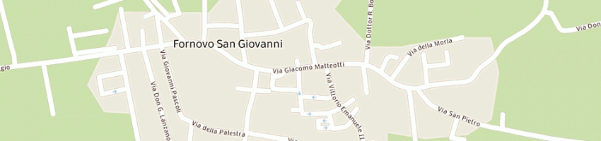 Mappa della impresa patrini enrica a FORNOVO SAN GIOVANNI