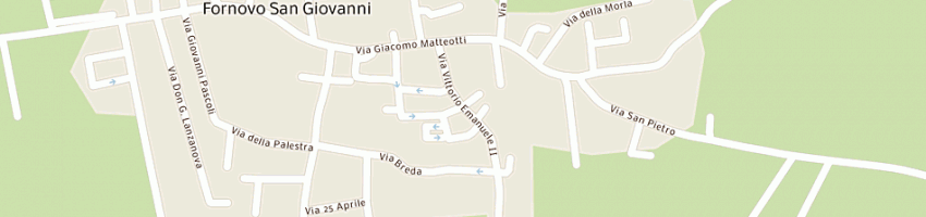 Mappa della impresa cerri giorgio a FORNOVO SAN GIOVANNI