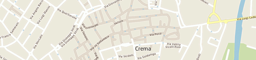 Mappa della impresa gregis a CREMA