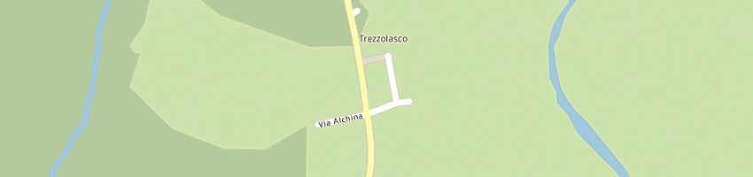 Mappa della impresa ristorante dell'albero a SERGNANO