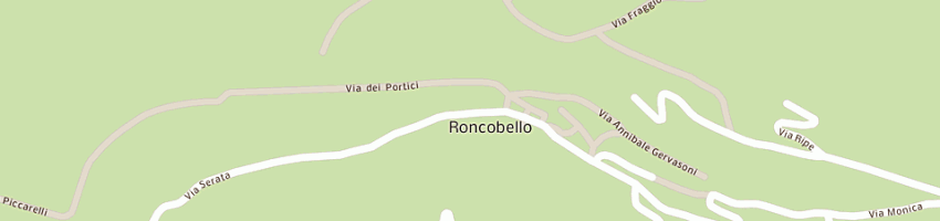 Mappa della impresa milesi silvia a RONCOBELLO