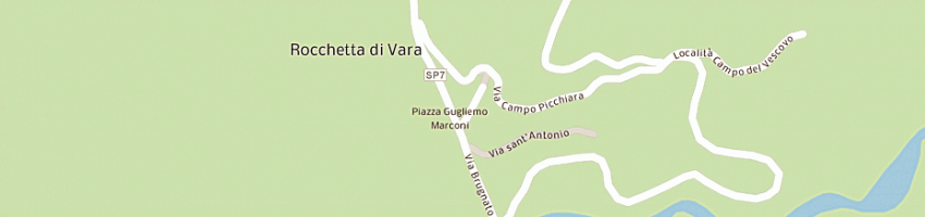 Mappa della impresa rossi tonino alberto a ROCCHETTA DI VARA