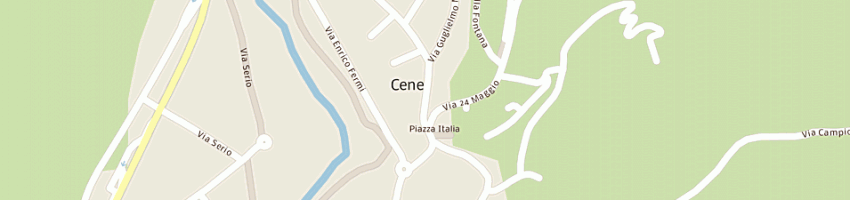 Mappa della impresa municipio a CENE