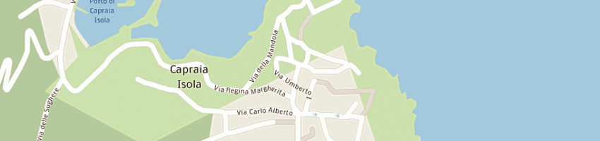 Mappa della impresa carabinieri a CAPRAIA ISOLA