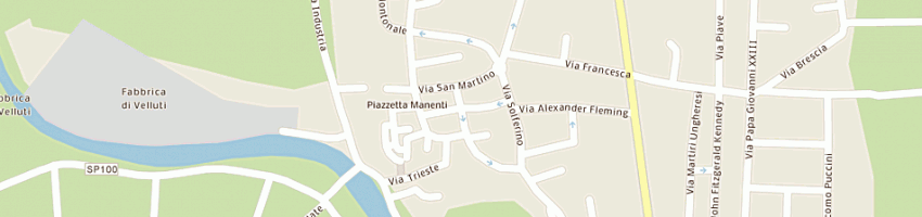 Mappa della impresa bertazzoli roberto a PONTOGLIO