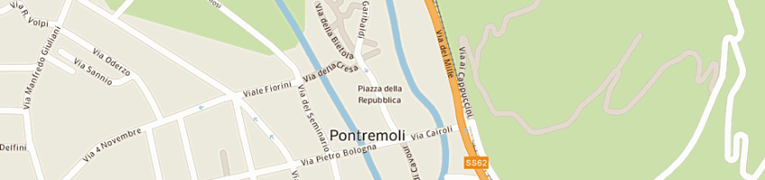 Mappa della impresa comune di pontremoli a PONTREMOLI