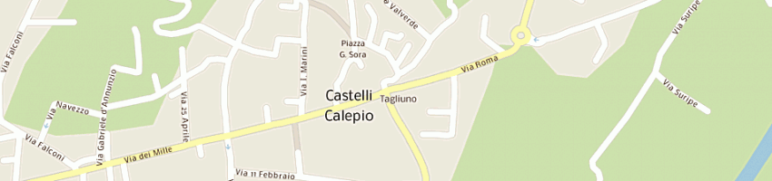 Mappa della impresa belotti lorenzo a CASTELLI CALEPIO