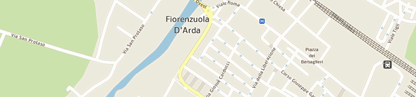 Mappa della impresa forte srl a FIORENZUOLA D ARDA