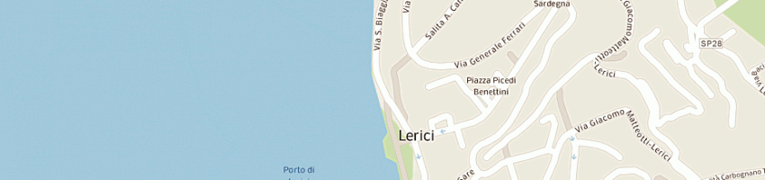 Mappa della impresa immobiliare migliorini lerici srl a LERICI