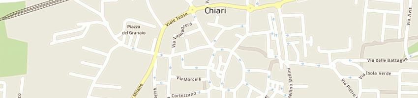 Mappa della impresa donati pier luigi a CHIARI