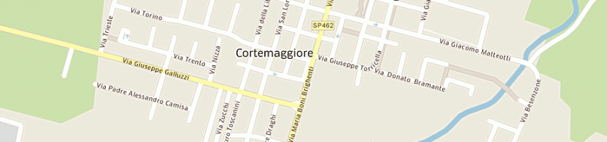 Mappa della impresa associazione turistica cortemaggiore a CORTEMAGGIORE