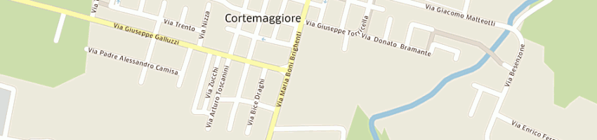 Mappa della impresa massari luigi a CORTEMAGGIORE