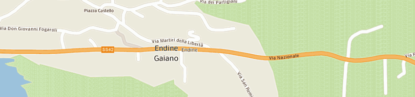 Mappa della impresa vitali alessandro a ENDINE GAIANO