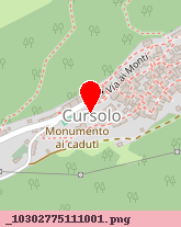 posizione della MUNICIPIO DI CURSOLO ORASSO