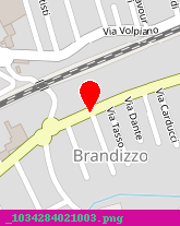 posizione della OFFICINE DI BRANDIZZO SRL