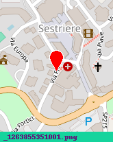 posizione della CENTRO TRAUMATOLOGICO SESTRIERE