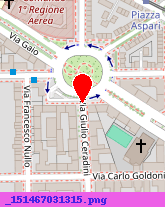 posizione della IMMOBILIARE ERBA SRL