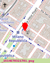 posizione della GRATTACIELO DI MILANO (SOCCOOPRL)