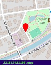 posizione della STUDIO AREA PROGETTO GIACOMINI ARCH CRISTINA