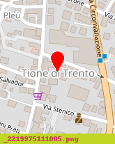 posizione della COMUNE DI TIONE DI TRENTO