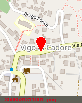 posizione della PARROCCHIA DI VIGO DI CADORE