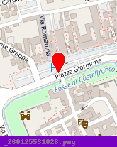 posizione della PIZZERIA RISTORANTE BAR GIORGIONE