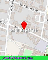 posizione della MUNICIPIO DI SALA BAGANZA