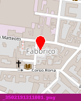 posizione della PARROCCHIA DI FABBRICO