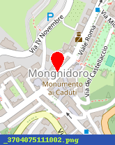 posizione della MUNICIPIO DI MONGHIDORO