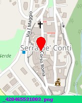 posizione della TAVERNA DEL CORSO 