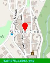 posizione della MUNICIPIO DI SERRA DE' CONTI