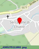 posizione della COMUNE DI SERRAVALLE DI CHIENTI