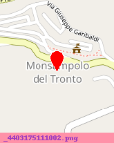 posizione della COMUNE DI MONSAMPOLO DEL TRONTO