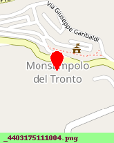 posizione della COMUNE DI MONSAPOLO DEL TRONTO