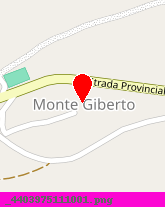 posizione della MUNICIPIO DI MONTEGIBERTO